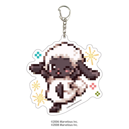 『ルーンファクトリー』 デカアクリルキーホルダー 01/モコモコ(ドット絵イラスト)